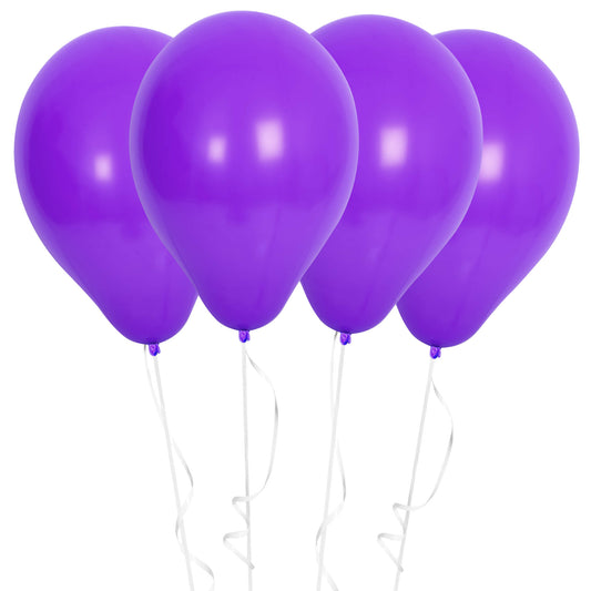 Fun® Balloons 10in Metallic Purple [15pcs x 1pkt]