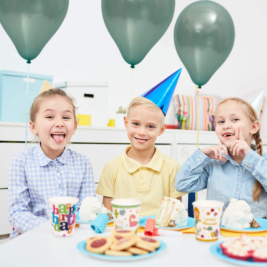 Fun® Balloons 10in Metallic Turquoise [15pcs x 1pkt]