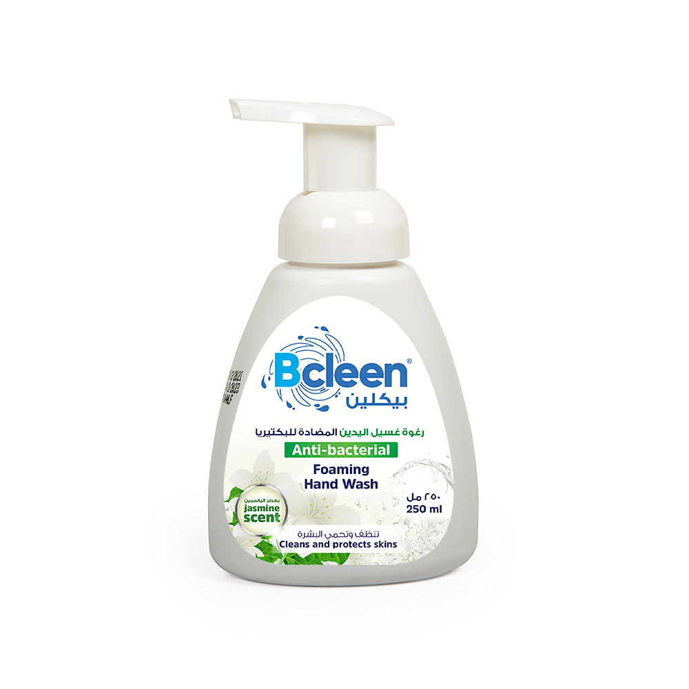 Bcleen Antibacterial Foaming Hand Wash Jasmine Scent 250ml [1pc]