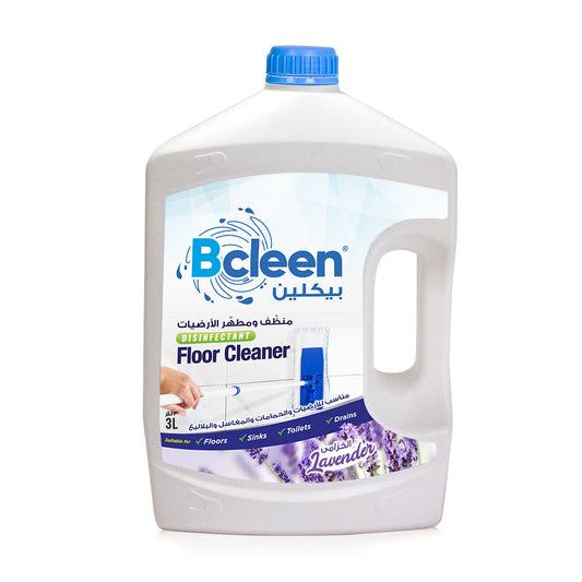 Bcleen® Disinfectant Floor Cleaner Lavender Scent 3L [1Pc]