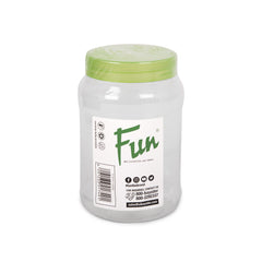 Fun® Multipurpose Round Jar 1000ml with Lid [1pc]