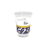Fun® Ramadan Style Clear 12oz Plastic Cups for Cold Drinks, White - Pack of 25