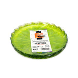 Fun® Crystal Like Platters Olive 27cm Pack of 5