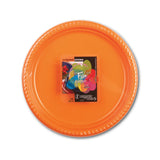 Fun® Plastic Plate 22cm - Citrus Pack of 25