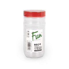 Fun Multipurpose Round Jar 850ml with Lid [1pc]