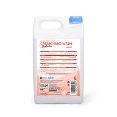 Bcleen Cream Hand Wash with Moisturizer Peach Scent 5L [1 pc]