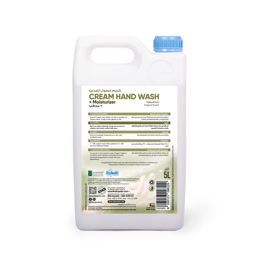 Bcleen® Cream Hand Wash with Moisturizer Tropical Scent 5L [1 pc]