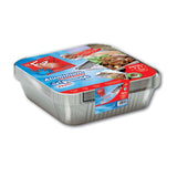 Fun® Indispensable Aluminum Container with Lid, 10pcs