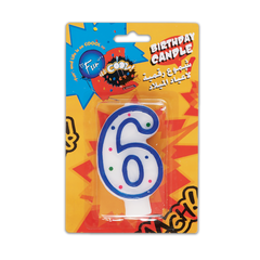 Fun Birthday Numerical Candle