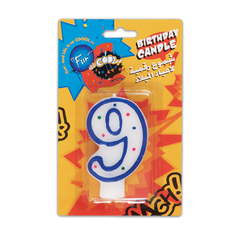 Fun Birthday Numerical Candle