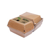 Fun® Green Track Kraft Paper Snack Boxes 14x9x8cm  - 6pcs
