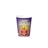 Fun® Halloween Paper Cup 8oz - Purple Pack of 10