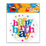 Fun® Its Cool Paper Plate 7in - Happy Birthday 6pcs