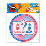 Fun® Its Cool Paper Plate 9in - Boy or Girl 6pcs