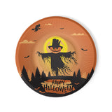 Fun® Halloween Heavy-Duty Paper Plate 9 inch - Orange Pack of 10
