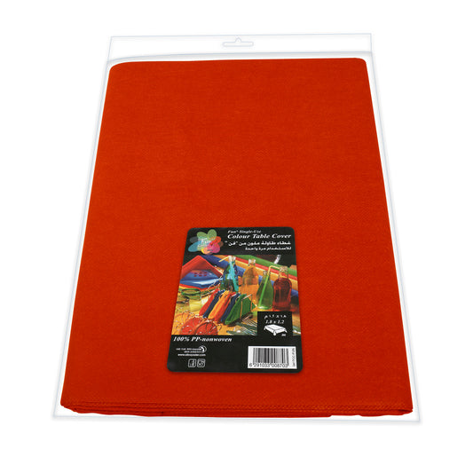 Fun® Non Woven Red Table Cover Sheet Mat for Dining Table [1pc]
