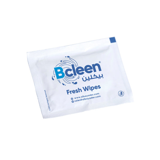 Bcleen® Fresh Wipes 11x7cm with Fragrance [25pcs x 1pkt]