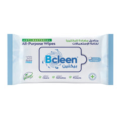 Bcleen Antibacterial Fresh Wipes 20x17cm 45gsm [40 Wipes x 1pkt]