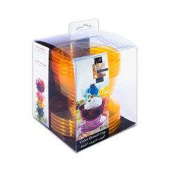Fun Disposable Citrus Dessert Cups with Lids [6pcs x 1pkt]