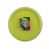 Fun® Color Party Plastic Plates set, Green, Medium, Pack of 25