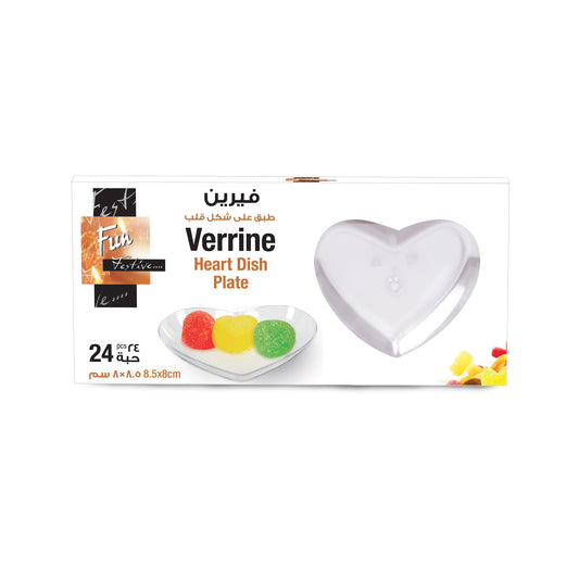 Fun® Verrine Dish Heart Shaped [24pcs x 1pkt]