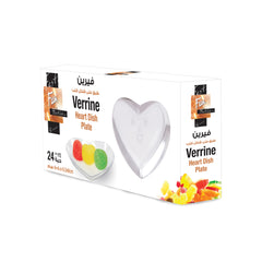 Fun Verrine Dish Heart Shaped [24pcs x 1pkt]