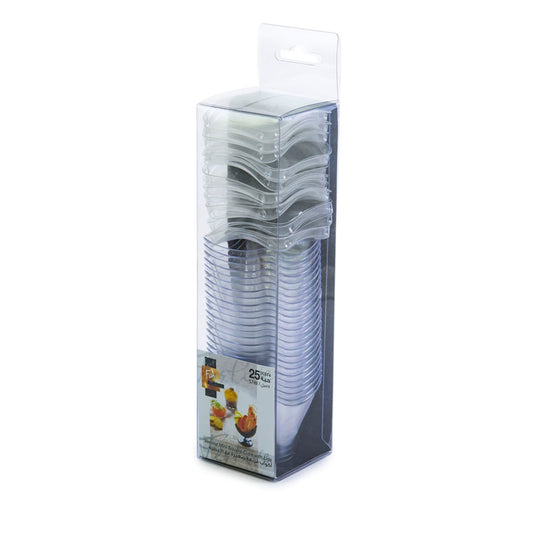Fun® Verrine Mini Square Cups 57ml [25pcs x 1pkt]