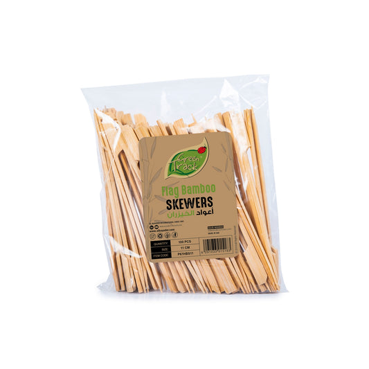 Fun® Bamboo Skewers 11cm - Flag design [100pcs x 1pkt]