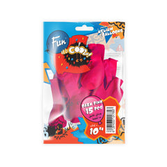 Fun Helium Balloon 10in - Dark Pink [P:15pcsx1pkt]