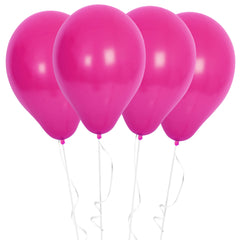 Fun Helium Balloon 10in - Dark Pink [P:15pcsx1pkt]