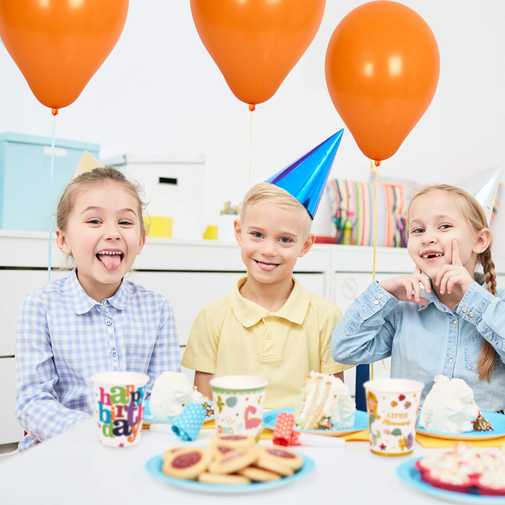 Fun Balloons 10in Citrus [20pcs x 1pkt]