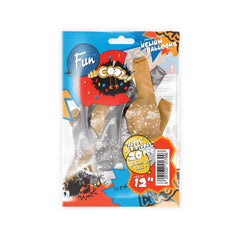 Fun Helium Gold and Sliver Balloon 12in - Happy Birthday (in Arabic) [P:20pcsx1pkt]