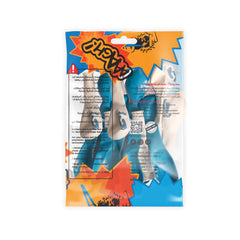 Fun Helium Blue and White color  Balloon 10in - It's a Boy (in Arabic) [P:15pcsx1pkt]