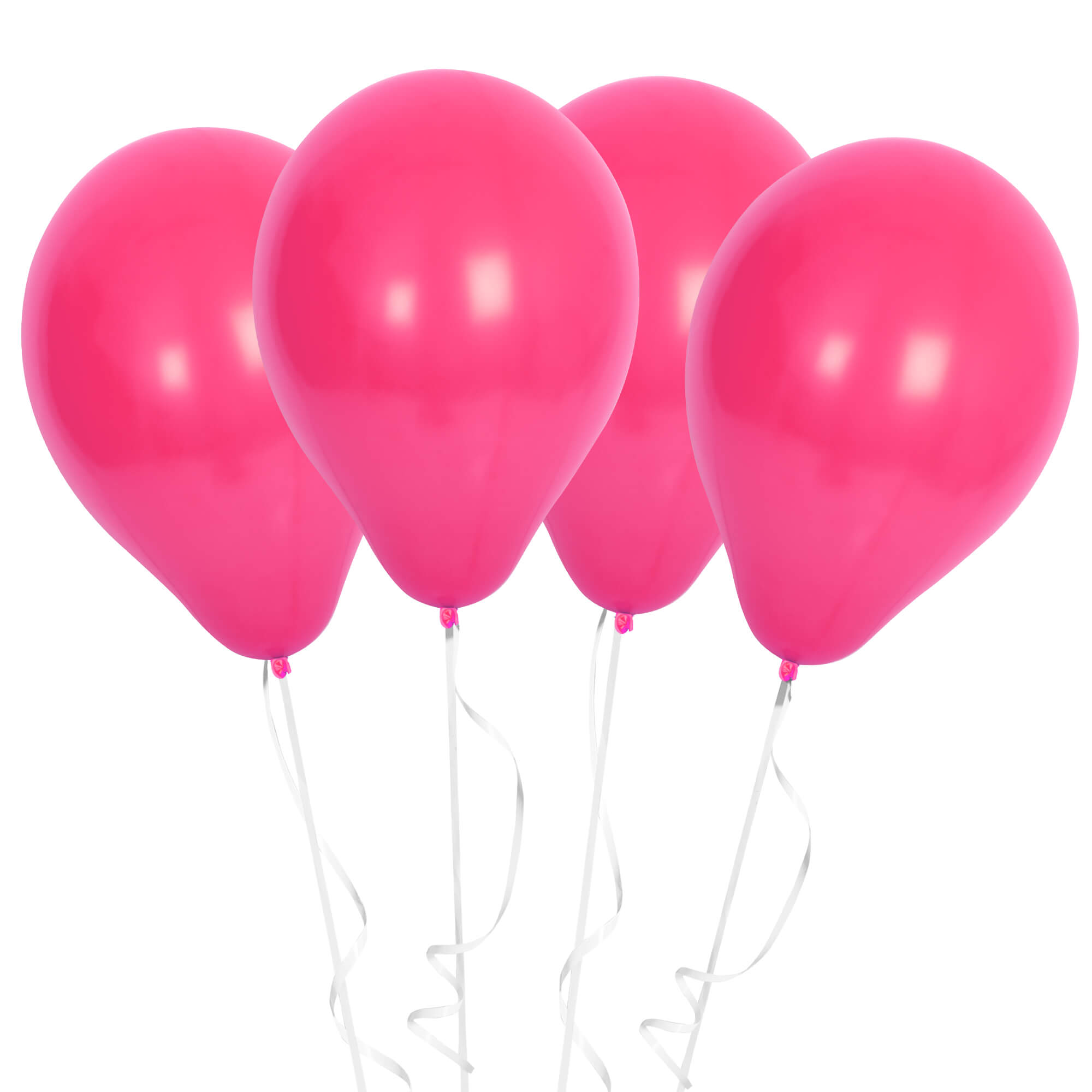 Fun Helium Balloon 10in - Metallic Pink [P:15pcsx1pkt]
