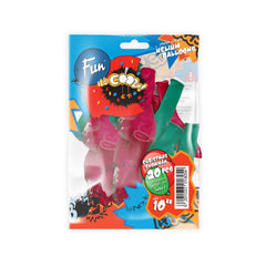 Fun Helium Red and Green  Balloon 10in - Christmas Snowman [P:20pcsx1pkt]