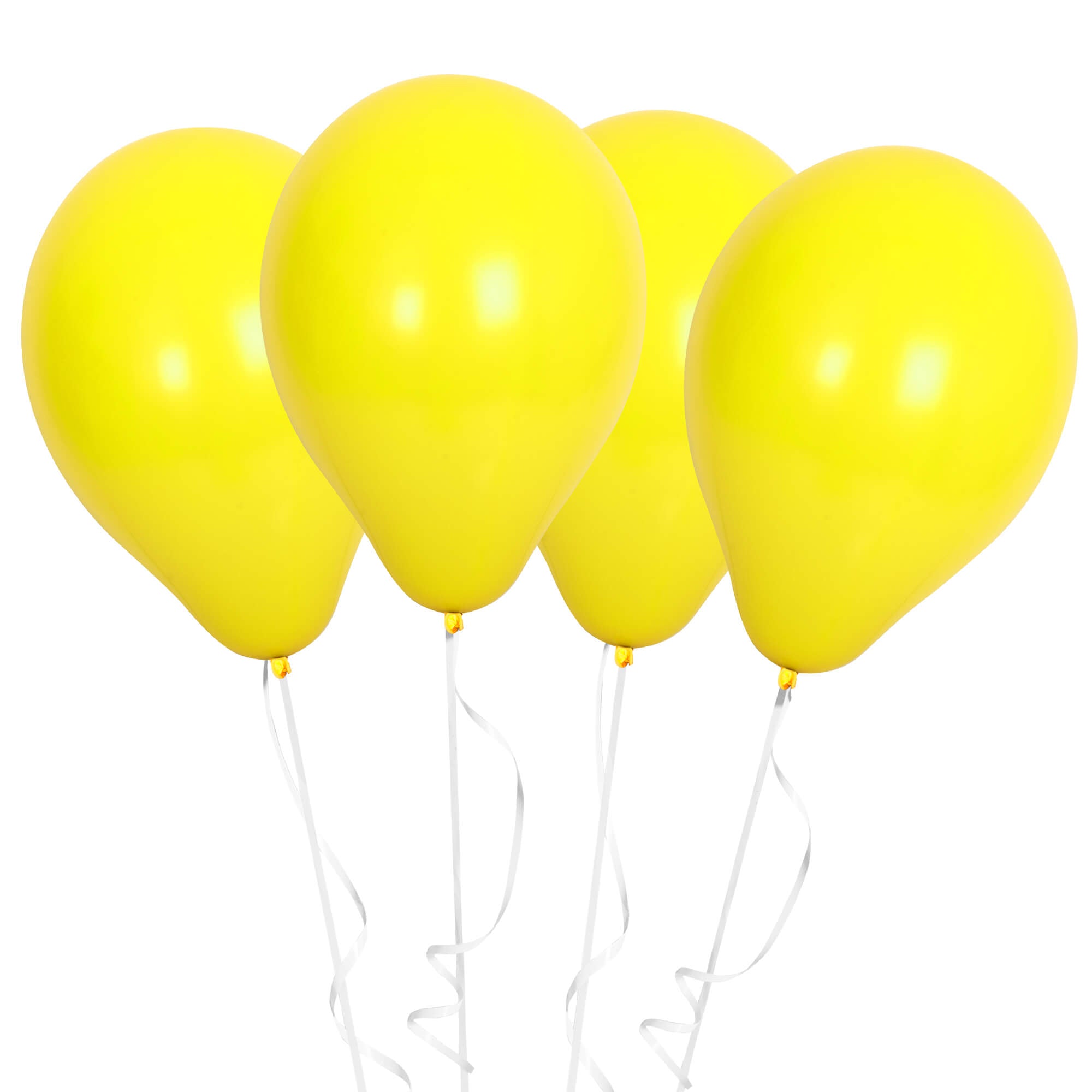 Fun Helium Balloon 10in - Yellow [P:20pcsx1pkt]