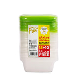 Fun Ramadan Mega Pack 24oz Easy Pack Multipurpose Containers + Lid 25pcs [15+10FREE]