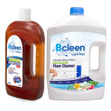 Bcleen® Floor Cleaner Combo - Antiseptic Liquid 750ml + Hawaain Blossom 3L