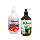 Bcleen® Shower Gel Wild Flower Aroma & Hair Shampoo Tropical Scent Promopack (500mlX2)