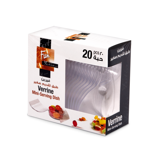 Fun® Verrine Mini Serving Dish [20pcs x 1pkt]